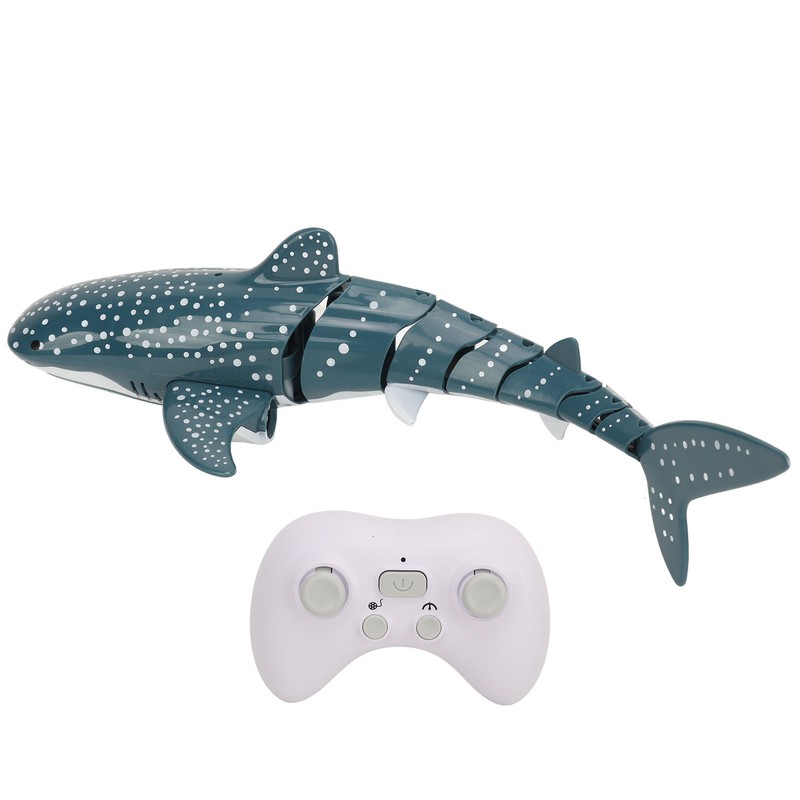 RC Shark Toy Pool Boat Toy High Simulation Light Effect