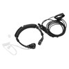 3.5mm Throat Mic Microphone Earphone PTT Adjustable Concealed Air Conduit