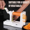 5-Blade Vegetable Spiralizer for Veggie Noodles – Quick Kitchen Slicer