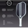 Rally New RALLY TITAN Black With White Lines Pickleball Paddle