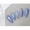 [Dune] Little MermaidHandmade nail tips filled with sea-like marbles -