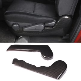 carmotion88 Car Seat Side Panel Trim ABS Carbon Accessories For Toyot-a FJ Cruiser 2007-2021
