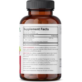 Futurebiotics Beet Root Extra Strength (Equivalent to 2000mg Beet Root per Servi