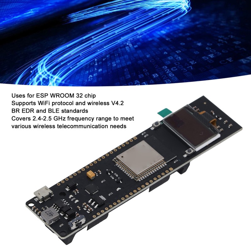 MicroUSB Wireless WIFI Bluetooth Module for ESP32 0.96 Inch Screen