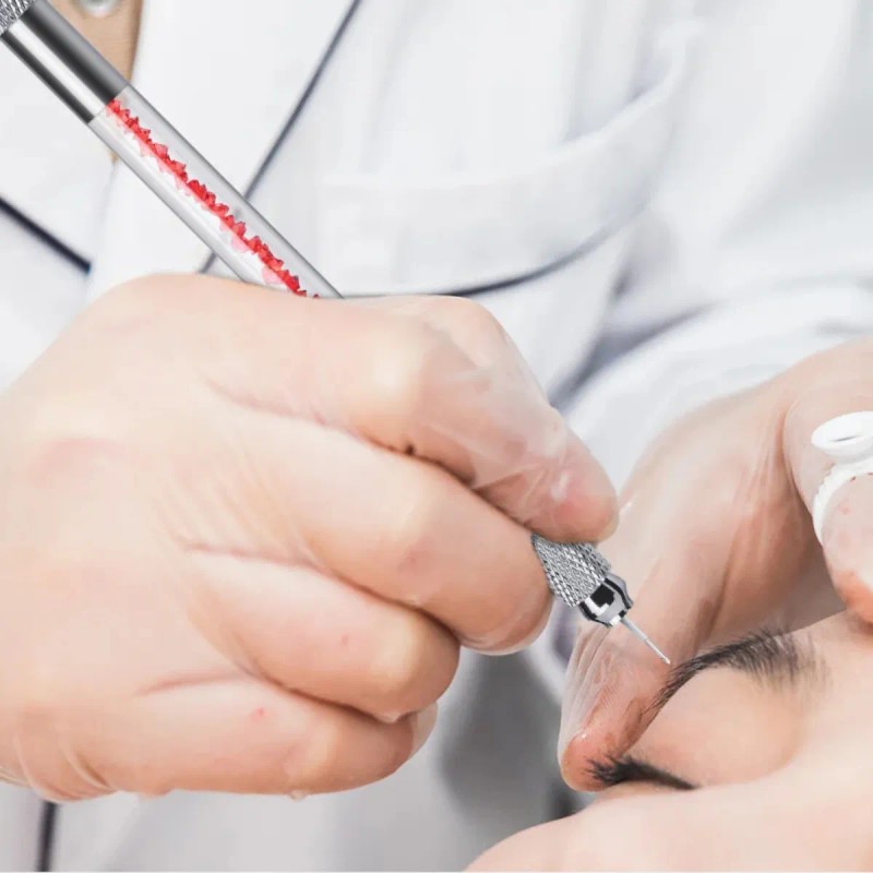 3 Inductor Doble Cabezal Pluma Microblading Cejas Profesiona