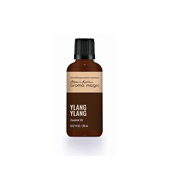 Aroma Magic Ylang Ylang Aromatherapy Essential Oil Rejuvenates Skin & Hair 20 ml