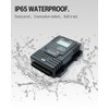 LNEX Solar Charge Controller Waterproof,30A Solar Panel Regulator with Temp