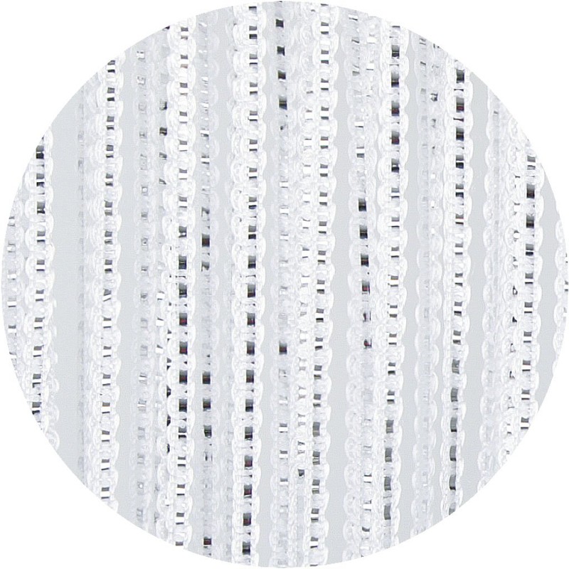 Arsvita String Curtain Lurex-Optic Thread Curtain with Eyelets, Trendy Decoration