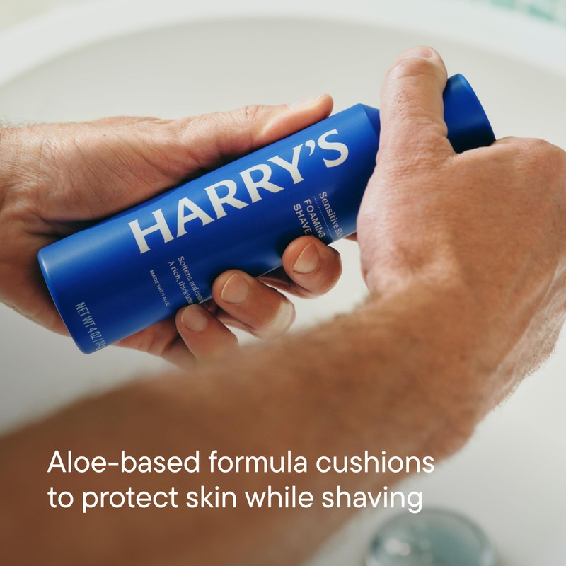 Harry's Foaming Shave Gel for Men with Aloe - (3