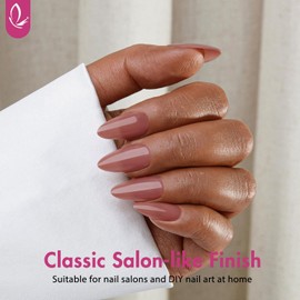 SXVME Mauve Gel X Nail Tips Medium Almond Gel X Tips Pre-colored Gel X Nails Medium Press on Nails Pre Applied Tip Primer Soft Gel Nail Tips NaturalAcrylic Fake Nails Extensions for DIY Nail,300Pcs