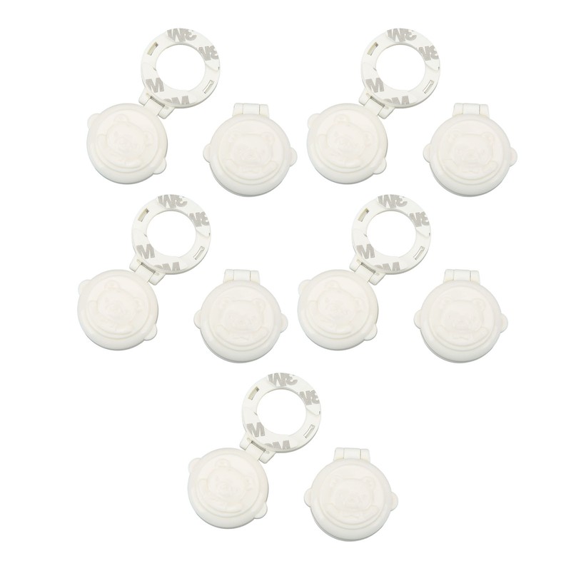 10PCS Children Button Security Lock Baby Toddler Button Safety Lock