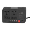 DC12V to AC220V LCD Modified Sine Wave Inverter Car Multifunctional