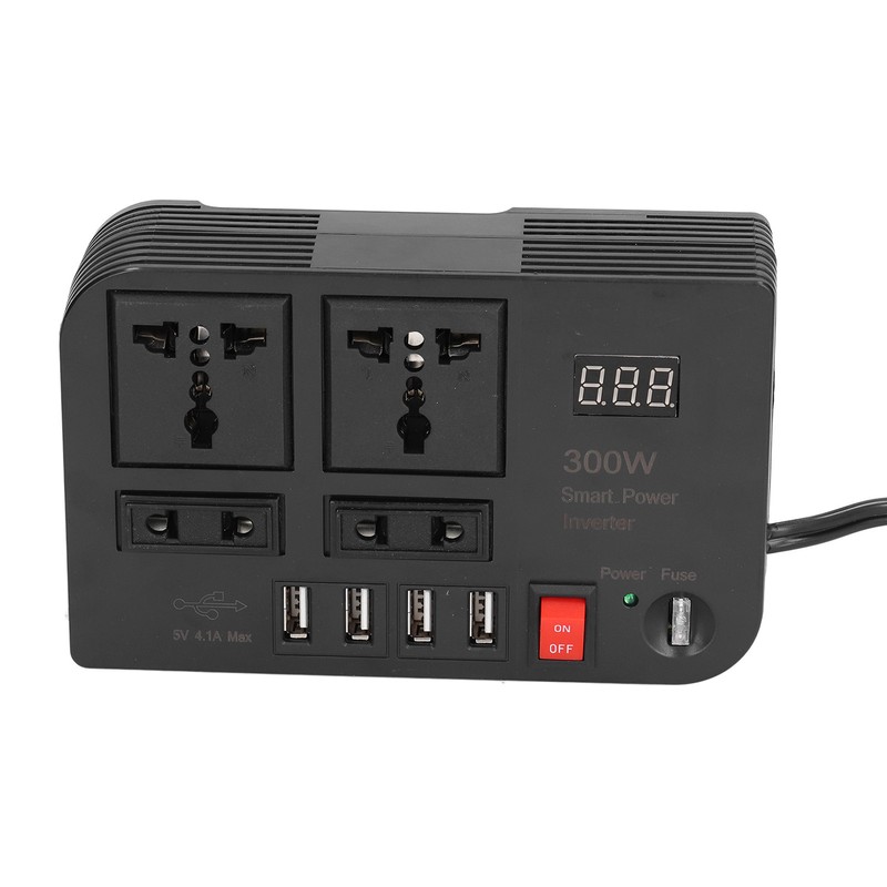 DC12V to AC220V LCD Modified Sine Wave Inverter Car Multifunctional