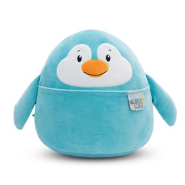 NICI 61792 Cuddly Toy Chill Penguin 20 cm - Blue - Soft Plush Toy - Cute Plush Toy for Cuddling and Playing, for Children and Adults, Great Gift Idea