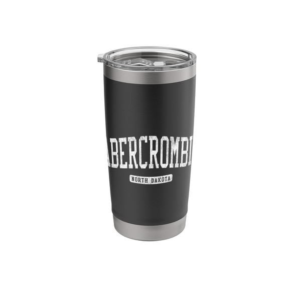 Abercrombie North Dakota ND JS03 College University Style Stainless Steel