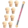 WeddHuis Nail Art Rendering Tools Double Head Sponge Stick, Nail