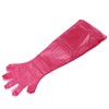 100Pcs Long Arm Disposable Plastic Gloves Safe Reliable Multipurpose Veterinary