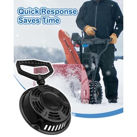 TIKSCIENCE Recoil Starter Assembly Compatible with Toro Power Clear 621 721 Snow Blower Replace 119-1945 121-4252