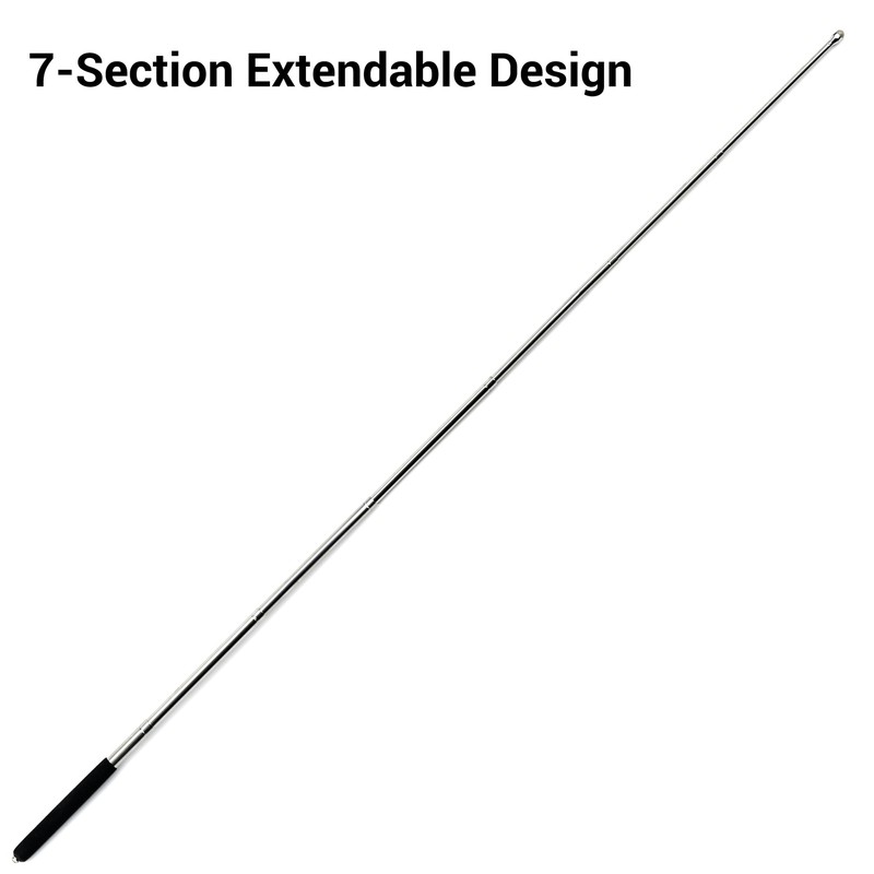 2 Pcs Telescopic Teachers Pointer, Extendable Pointer Stick, Mini Hand