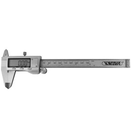 Knova Calibrador Pie de Rey Digital Profesional 6" (0 a 152.4 mm) Lectura y conversiones en milímetros y pulgadas en cualquier posición.