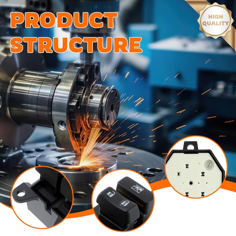 GoaMotors 84820-0R040 Front Left Driver Side Power Window Switch Compatible