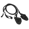 Swimming Arm Strength Trainer Latex Black Elastic Resistance Bands Swimming