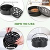 Stainless Steel Mosquito Spiral Holder, Mosquito Coil Holder, Portable Metallic