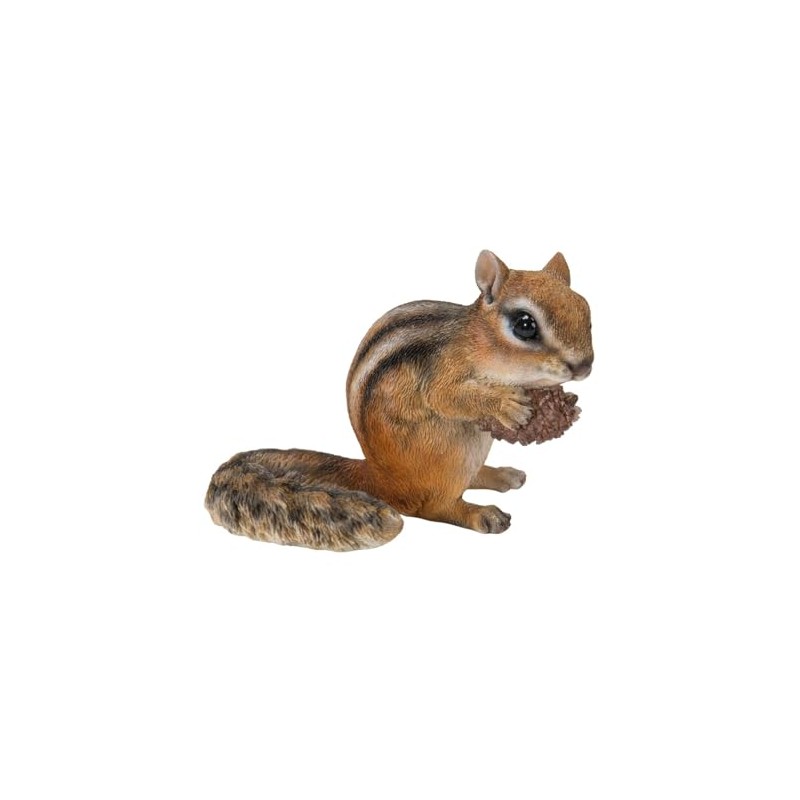 Uvia H20509 Right Facing Chipmuns Holding Pinecones 5.3 x 3.5