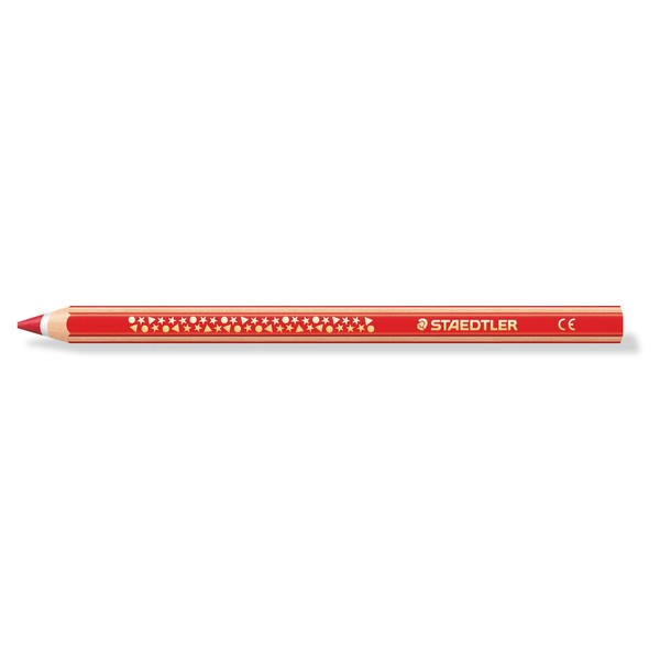 STAEDTLER 1287 4 Dicki super jumbo colouring pencil, hexagonal shape,