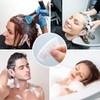 100 Pcs Ear Covers for Shower - Clear Waterproof Disposable