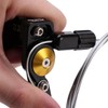 Reicyfang Mountain Bike Seatpost Dropper Remote Control Lever, Aluminum Alloy