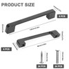 lbxtswpl Kitchen Cabinet Handles, 12PCS Cabinet Handles, Brushed Satin Nickel