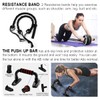 Ab Roller Wheel, 10-In-1 Ab Exercise Wheels Kit with Resistance