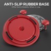 Chicken Shredder Large Chicken Breast Shredder Tool Twist with Brush&Fork,