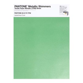Pantoen Metallic Shimmer TPM, 8.5x11 Inch Sheet, 20-0179 Leprchn Dust