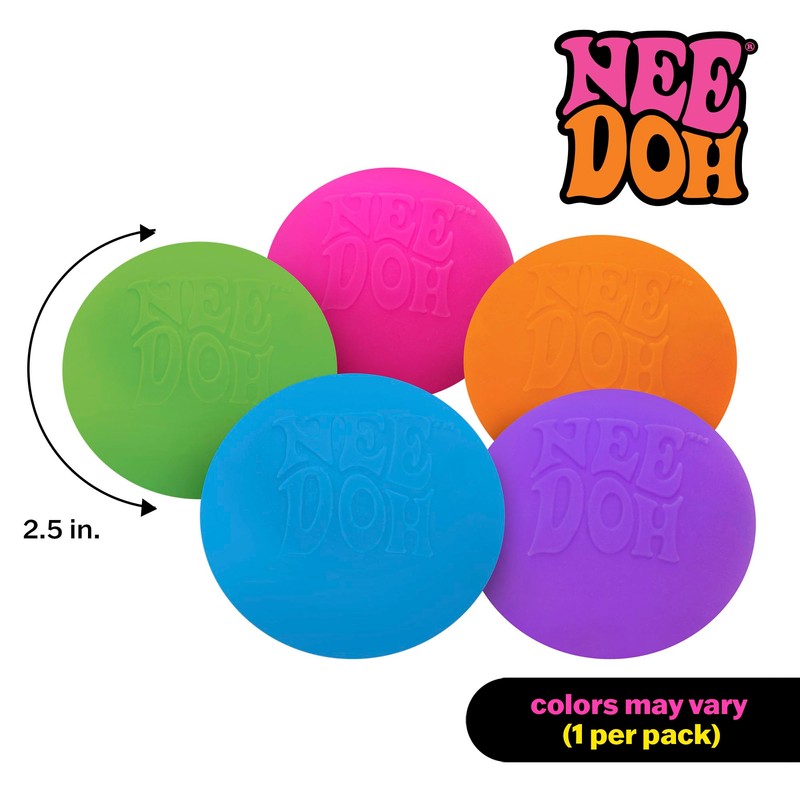 Schylling NeeDoh Original - Sensory Fidget Toy - Assorted Colors