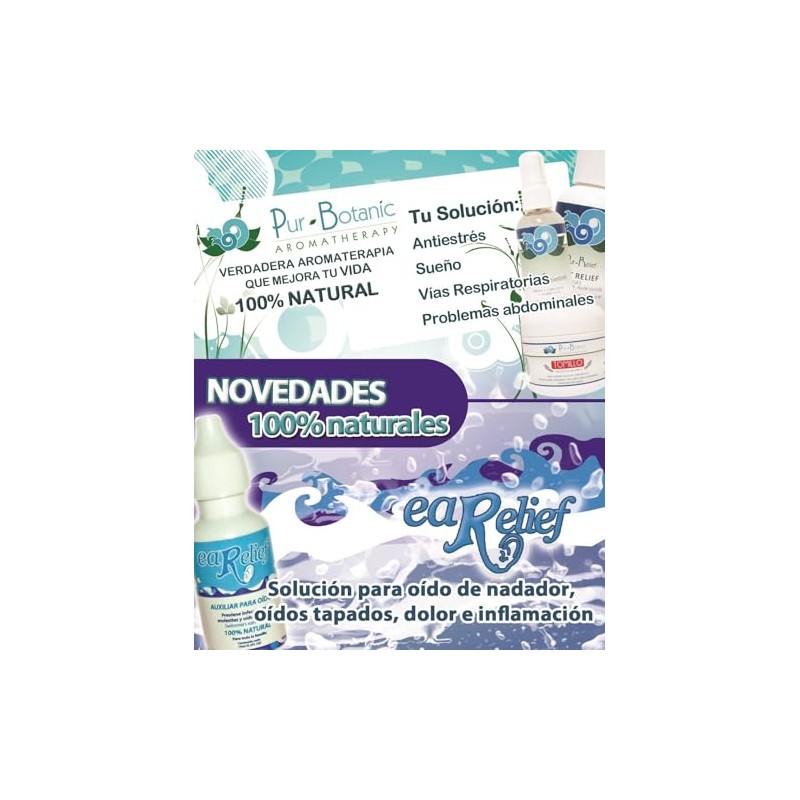 Earelief para oído de nadador (swim ear) secado de oídos