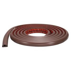 HARFINGTON 10ft Cord Cover Floor W0.3 x H0.3 Inner Channel PVC Hide Extension Cable Floor Wire Hider Wire Covers Protector for Prevent Cable Trips Cables Management, Coffee