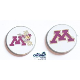 PAc Golf 2 MINNESOTA GOLDEN GOPHERS Ballmarkers Ball Marker fit divot tool hatclip