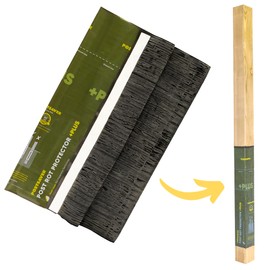 Postsaver Pro-Wrap Extra Large +Plus | Fence & Deck Post Rot Protector | 40-Year Guarantee | Pack of 2 | Fits 7x7” to 8x8" Square and 8” to 10" Round Posts | Dual-Layer Rot Protection