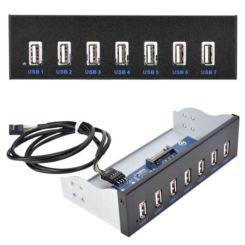 Fosa Unidad óptica del Panel Frontal, concentrador USB del Panel