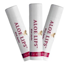 Pack 3 Pzs Aloe Lips Forever Living Bálsamo Labial Aloe Vera