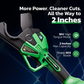 NEXON PVC Pipe Cutter for Makita 18V Battery, Plastic Tubing Cutter with LCD Display, Cuts up to 1-1/2" Electric PVC Cutter, Cutter Tool for PVC, PPR, PE, PEX,SK5 Blade(Battery not include)