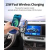 Masergogo Wireless Charging car Phone Holder for Ford Maverick 2022-2024