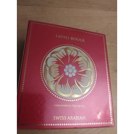 Swiss Arabian Layali Rouge by Swiss Arabian Concentrated Perfume Oil 0.5 oz NIB
