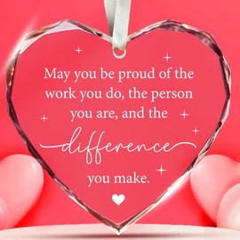 Thank You Gifts for Women - Appreciation Gifts for Women, Boss, Coworkers, Manager, Mentor, Teacher, Nurse, Mom, Friends - Thank You Christmas Ornaments 2025 - Difference Maker personts