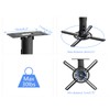 suptek Projector Ceiling Mount Bracket Fits Flat or Sloped Ceiling