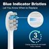FitMount 6 Pack Toothbrush Replacement Heads Compatible with WaterPik Sonic