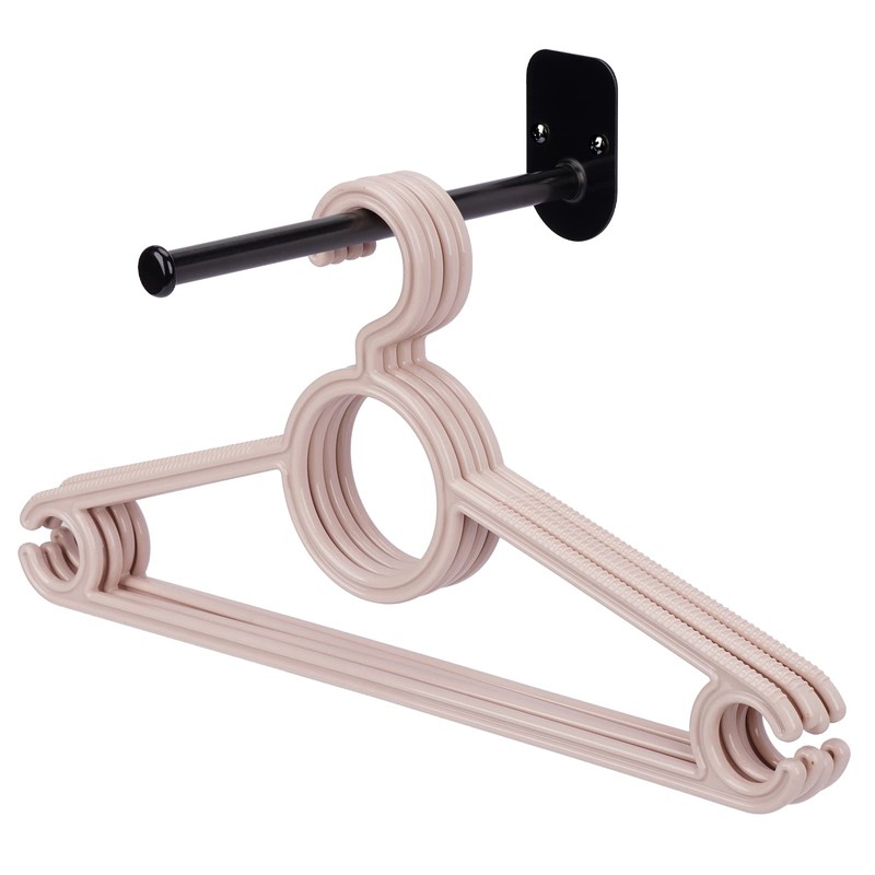 XINYUWIN Single Section Stainless Steel Clothes Hanger Storage Rack,Coat Hanger