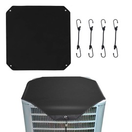 Air Conditioner Covers for Outside Units, 32x32in Heavy Duty Winter Top, Waterproof Dustproof Windproof AC Covers, Air Conditioner Protector Cover for Winter Exterior